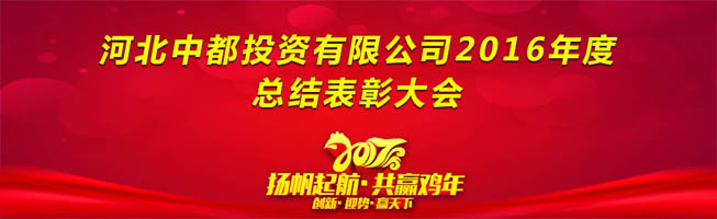 中都投資召開2016年總結(jié)表彰大會